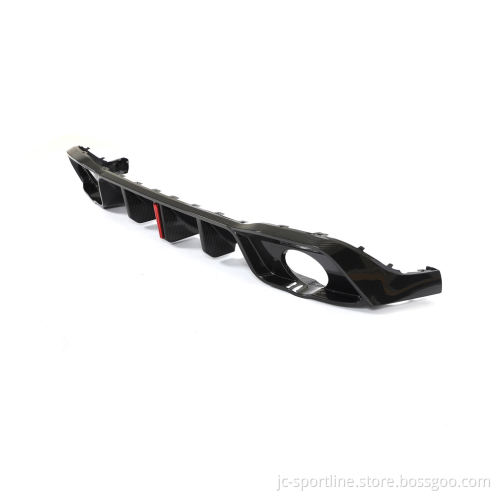 Dry Carbon Golf MK8 Rear Diffuser for VW Golf VIII 8 GTI 4-Door 2021-2023